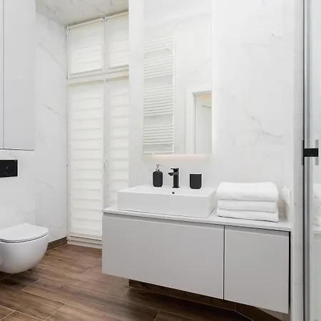 Vanilla Latte - 1BR with Balcony&AC - Kazimierz Appartamento